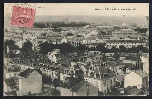 AK Vichy /Allier, Vue générale