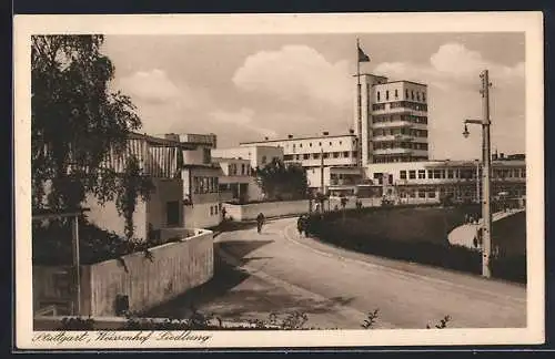 AK Stuttgart, Architektonische Gestaltung in der Weissenhofsiedlung