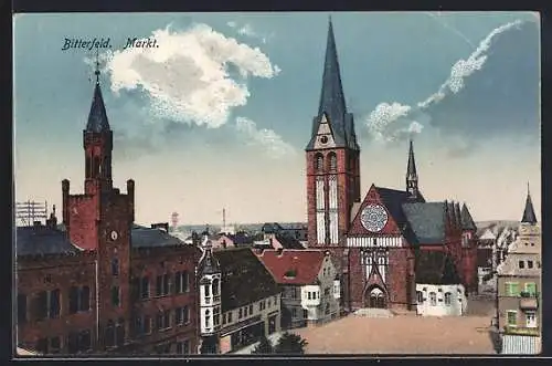 AK Bitterfeld, Kirche am Markt