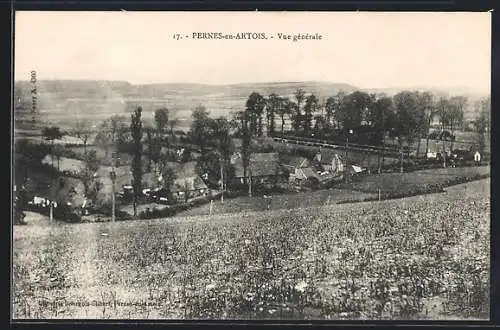 AK Pernes-en-Artois, Vue gènèrale des Collines de l`Artois