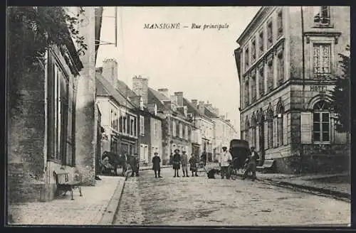 AK Mansigné, Rue principale