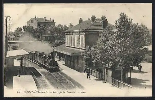 AK Saint-Étienne, Gare de la Terrasse