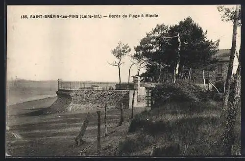 AK Saint-Brevin-les-Pins, Bords de Plage a Mindin