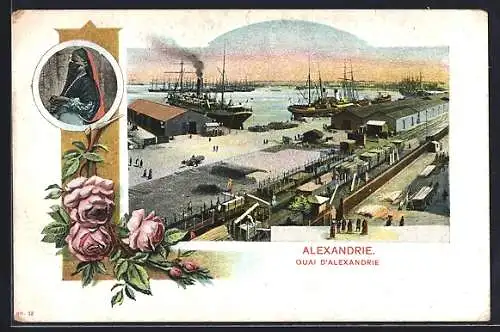 Passepartout-AK Alexandrie, Quai D'Alexandrie