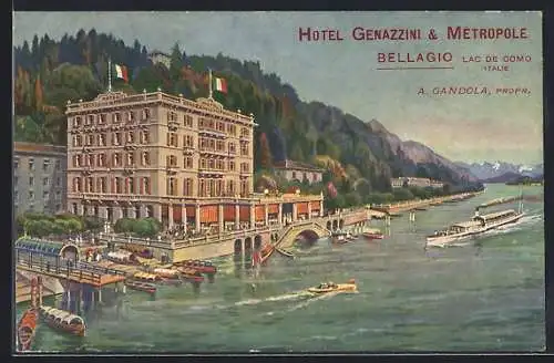 AK Bellagio, Hotel Genazzini & Metropole