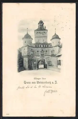 AK Weissenburg a. S., Ellinger Tor