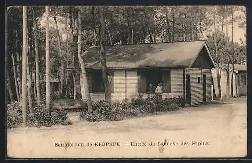 AK Kerpape, Entrée de l`annexe des Sapins du sanatorium