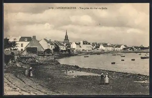 AK Locmariaquer, Vue prise du côté du Golfe