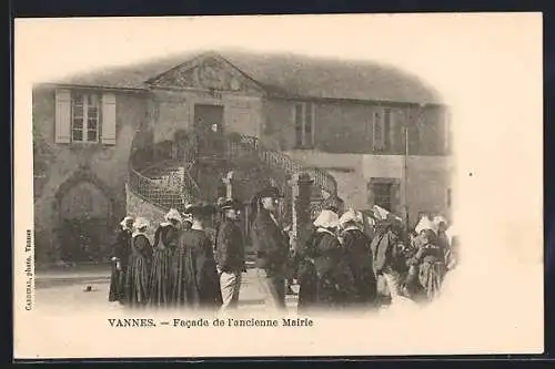 AK Vannes, Facade de l`ancienne Mairie