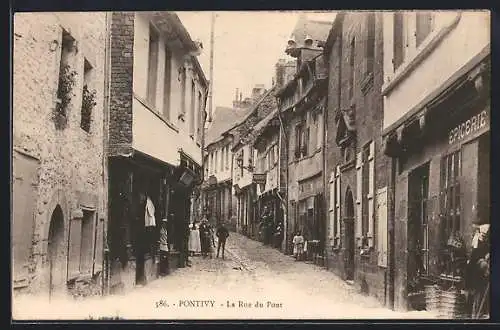 AK Pontivy, La Rue du Pont