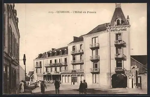 AK Quiberon, L`Hôtel de France