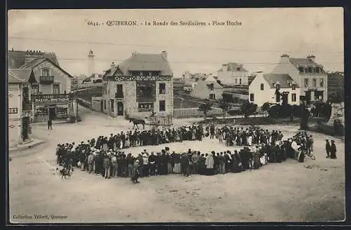 AK Quiberon, La Ronde des Sardinières, Place Hoche