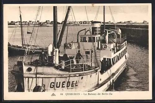 AK Quiberon, Le Bateau de Belle-Île en mer