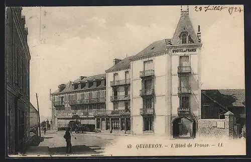 AK Quiberon, L`Hôtel de France