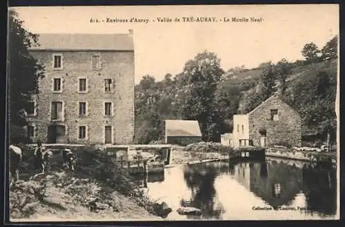 AK Tré-Auray, Le Moulin Neuf dans la vallée