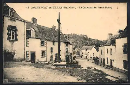 AK Rochefort-en-Terre, Le Calvaire du Vieux Bourg