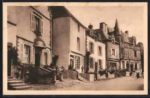 AK Rochefort-en-Terre, Rue du Porche