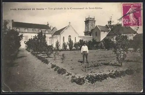 AK Saint-Gildas, Vue générale de la Communauté de Saint-Gildas