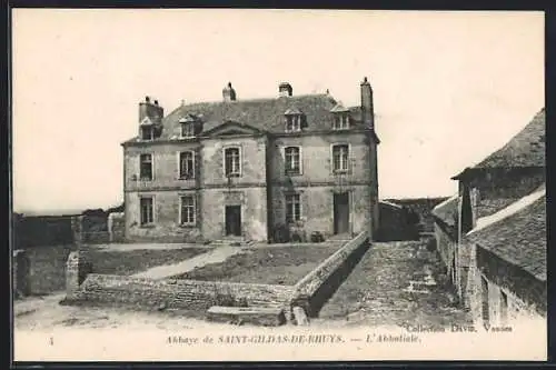 AK Saint-Gildas-de-Rhuys, L`Abbatiale de l`abbaye