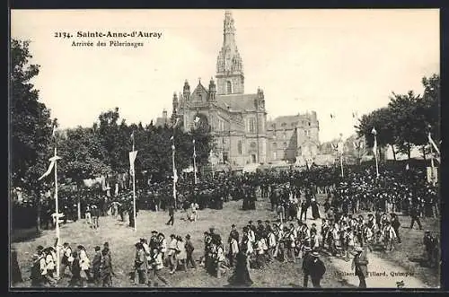 AK Sainte-Anne-d`Auray, Arrivée des Pèlerinages