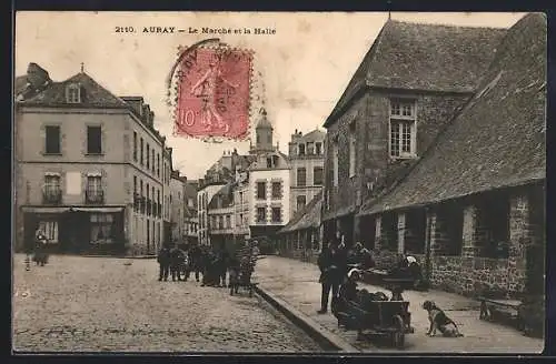 AK Auray, Le Marché et la Halle