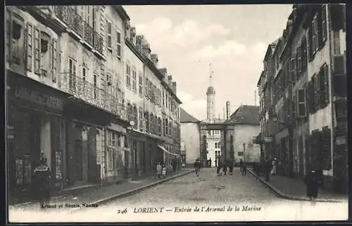 AK Lorient, Entrée de l`Arsenal de la Marine