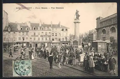 AK Lorient, Place Bisson, Vue générale