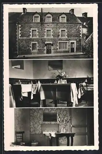 AK Trédion, Hôtel et Restaurant de la Gare, intérieur élégant et facade en pierre