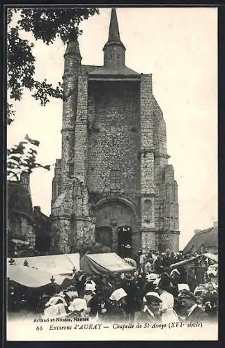 AK Auray, Chapelle de St-Avoy, XVIe siècle