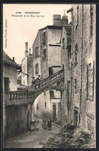 AK Hennebont, Passerelle de la Rue Launay