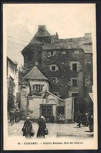 AK Ploërmel, Vieilles Maisons, Rue des Douves