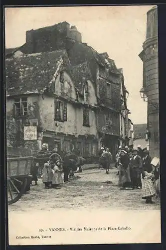 AK Vannes, Vieilles maisons de la Place Cabello