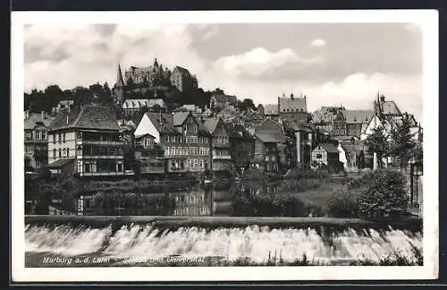 AK Marburg / Lahn, Schloss und Universität