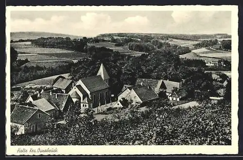 AK Holte /Osnabrück, Teilansicht aus der Vogelschau