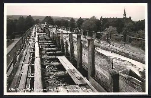 AK Bad Rothenfelde, Oberbau eines Gradierwerkes