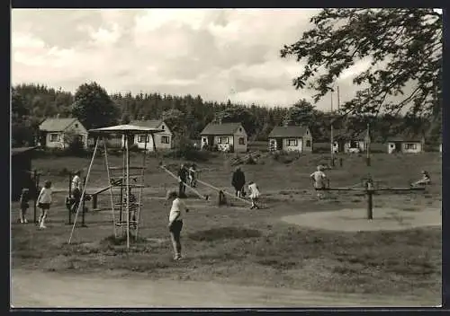 AK Bad Liebenstein /Thür. Wald, Spielplatz am Krätzersrasen