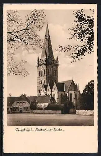 AK Osnabrück, Katharinenkirche, Ortspartie