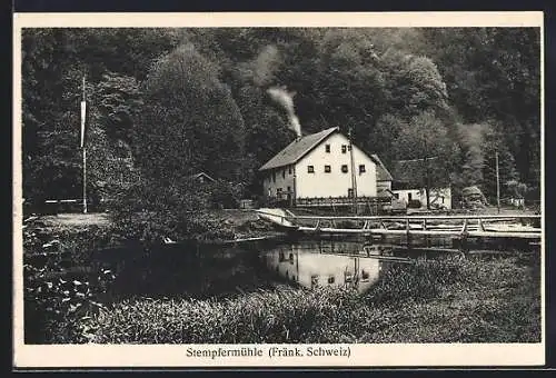 AK Stempfermühle /Fränk. Schweiz, Ortspartie