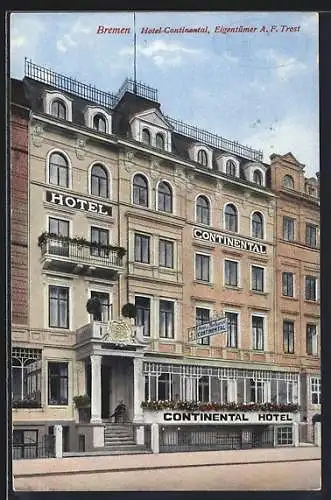 AK Bremen, Hotel Continental v. A. F. Trost