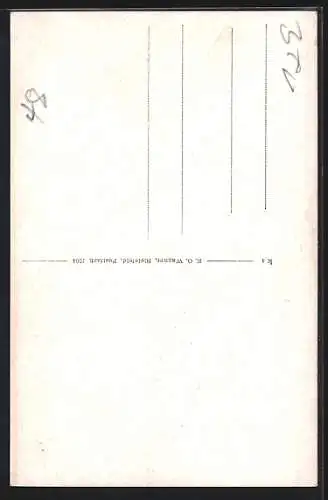 AK Friedrichsdorf i. Westf., Teilansicht, Gasthaus J. Bernhörster, Strassenpartie