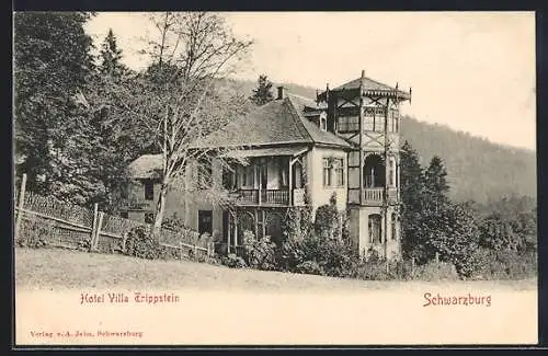 AK Schwarzburg, Hotel Villa Trippstein