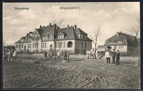 AK Strausberg, Soldaten im Kriegslazarett I.