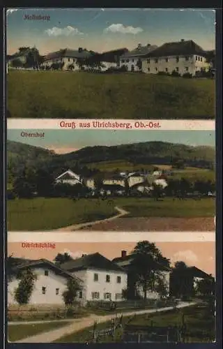 AK Ulrichsberg /Ob.-Öst., Molinberg, Obernhof, Ditrichschlag