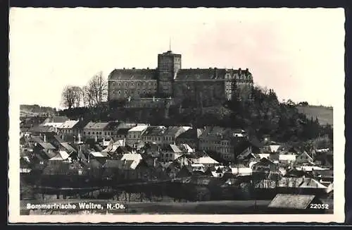 AK Weitra, Blick auf das Schloss