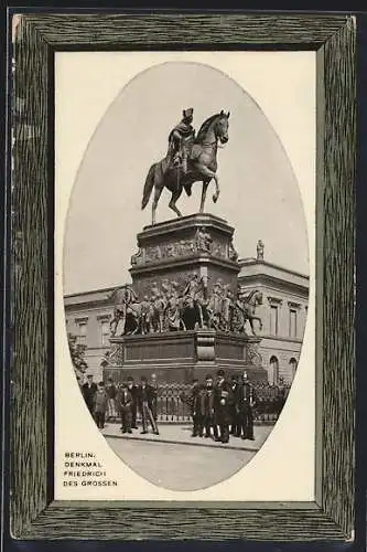 AK Berlin, Denkmal Friedrich des Grossen