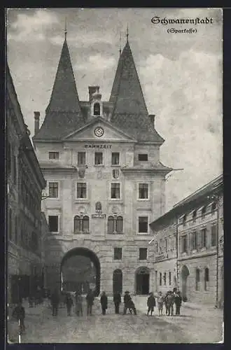 AK Schwanenstadt, Gebäude der Sparkasse