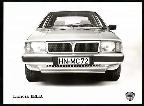 Fotografie Auto Lancia Delta, Frontalansicht, Werkfoto