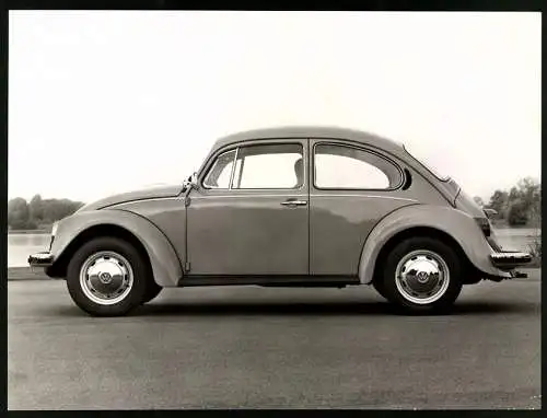 Fotografie Auto Volkswagen VW Käfer 1200 Seitenansicht, Werkfoto