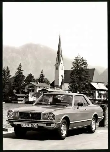 Fotografie Auto Toyota Cressida Coupe, Werkfoto