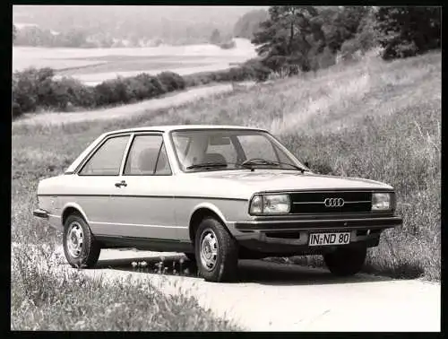 Fotografie Auto Audi 80 Coupe mit Kennzeichen Ingolstadt, Werkfoto